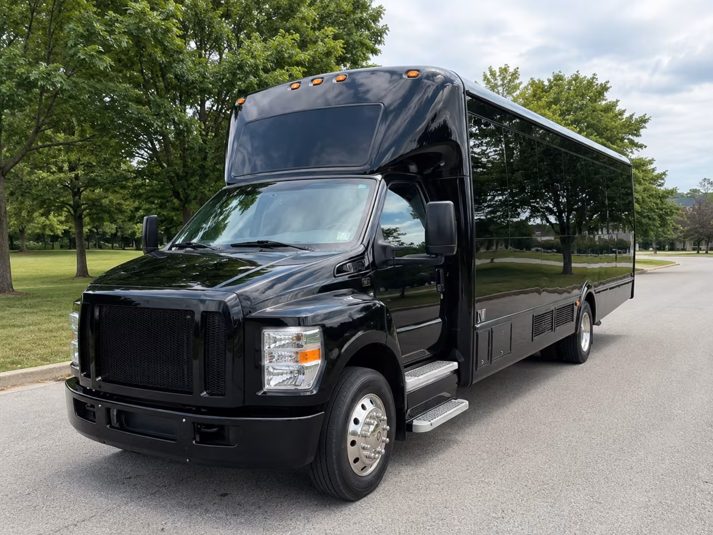 springfield corporate retreat shuttle bus rentals