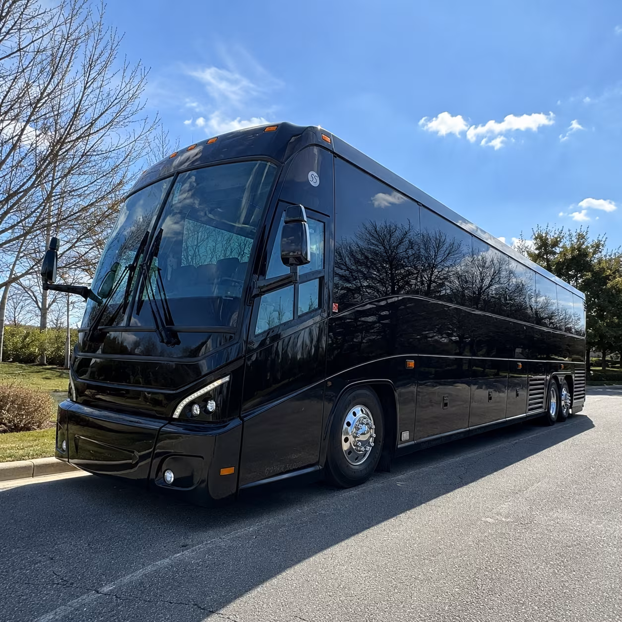 springfield long distance charter bus prices