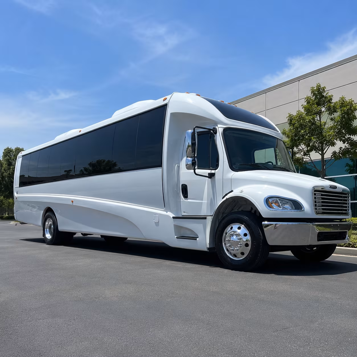 springfield parking shuttle and park and ride bus rentals