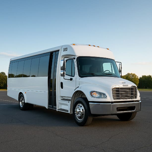 Springfield Shuttle Bus Rentals 25 Passenger Shuttle Bus